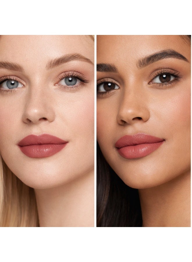 فاتن إيطاليا Super Stay Lip Crayon 412 | 18-Hour Matte Finish | Non-Drying, Non-Sticky | Waterproof, Smudge-Proof, Budge-Proof | Sharpener Tip for Fresh Precision - Image 2